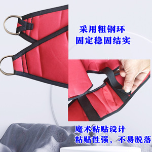 Dispositivo de tracción manual KS Cervical Neck Stretcher de lona transpirable para soporte y corrección del cuello, equipo de fitness. - Product Image 3