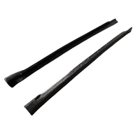 Kit de carrocería de falda lateral estilo LD forjado de fibra de carbono genuina de alta calidad para BMW X6M F96 kit de carrocería