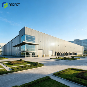 Centre d'entreposage modulaire en acier résistant aux séismes pour entrepôts commerciaux et installations industrielles lourdes à portée libre - Product Image 1