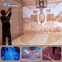 Projecteur d'hologramme de basket-ball interactif AR Éclairage en métal Système de projection de sol interactif pour le divertissement et la forme physique