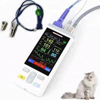 DDP vétérinaire multi-paramètres ECG Etco2 portable Pet hôpital d'anesthésie signe Vital pression artérielle animale moniteurs vétérinaire