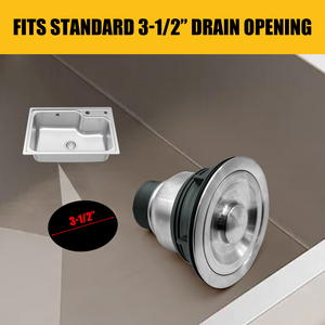 Alta qualidade em aço inoxidável cozinha <span class=keywords><strong>Sink</strong></span> dreno 4.45 inch universal aço inoxidável cozinha <span class=keywords><strong>Sink</strong></span> dreno coador - Product Image 6