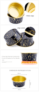 Ablpack 2025 New Chất Lượng Cao Dùng Một Lần Nhôm Lá Thực Phẩm Cấp An Toàn Chịu Nhiệt Phục Vụ Thực Phẩm Container - Product Image 2