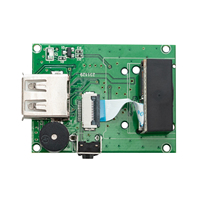 Lecteur de codes-barres intégré pour ligne d'assemblage d'usine, distributeur de billets, kiosque, format mini, lecture de codes d'écran USB/TTL/RS232