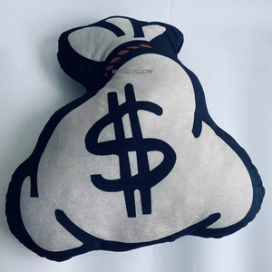 Prêt à expédier <span class=keywords><strong>maison</strong></span> décor impression personnalisée carte Flash oreillers argent logo impression sur coussin oreiller à vendre - Product Image 5