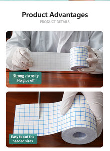 Pansement médical non tissé sous-enveloppe, pansement athlétique extensible, rouleau de Fixation, bande de Fixation - Product Image 5