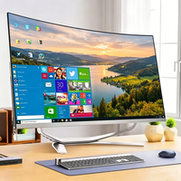 PC de Escritorio Todo en Uno para Juegos de 27/32 Pulgadas, Configuración Completa con CPU I5/I7, SSD de 512GB/1TB, DDR4, Pantalla LED