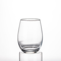 JINGYUE Maßgefertigte Moderne Stiellose Rotweingläser 19,61oz Eiförmige Kristallklare Weintumbler für Hochzeit, Restaurant, Hotel