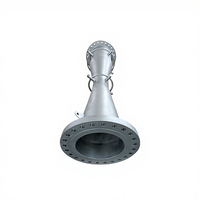 Débitmètre Venturi compact classique en acier inoxydable, prix d'usine économique