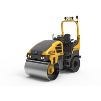 Nouveau modèle de rouleau compresseur hydraulique léger de 4 tonnes, rouleau vibratoire XD140SVT