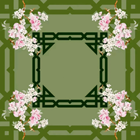 Alas Mahjong Kain Lembut Anti-Selip Tebal Bermotif Rococo Bertema Hati, Tahan Air, Ramah Lingkungan, Portabel, Mewah