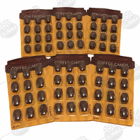 Blister de bon goût solide café bonbons grains de café tablette bonbons presse bonbons durs toffee bonbons
