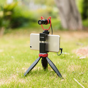 Support de téléphone Yelangu en alliage d'aluminium rotatif pour trépied, idéal pour la photographie mobile et l'enregistrement vidéo - Product Image 5