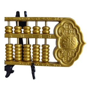 Ábaco de Latón Estilo Chino, Fundición Personalizada, Ruyi Auspicioso, Regalo de Buena Fortuna, Adorno para Empresa/Tienda, Inauguración de Hogares y Oficinas - Product Image 4