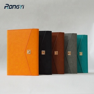 2025 alta calidad moda A5 Notebook Power Bank planificador con hebilla de carpeta de anillas lindo diario de oficina de negocios regalos escolares - Product Image 2