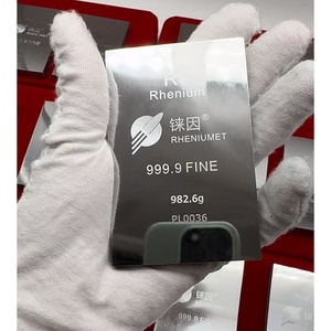 Plaque de Rhenium de Haute Pureté 1kg, Métal Rare Insoluble pour Applications Industrielles, Pureté <span class=keywords><strong>9999</strong></span>, Rheniumet Ltd TZLB Bloc - Product Image 3