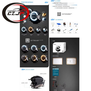 Faro Delantero Modificado CZ para BMW <span class=keywords><strong>MINI</strong></span> 2007 2008 2009 <span class=keywords><strong>2010</strong></span> 2011 2012 2013 Actualización a Faro LED Completo Nuevo Diseño - Product Image 1