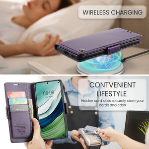 Coque portefeuille en cuir à rabat pour <span class=keywords><strong>Huawei</strong></span>, compatible modèles P50, <span class=keywords><strong>P30</strong></span>, P20 <span class=keywords><strong>Lite</strong></span>, P40 Pro, Nova 8i, Honor X20, 50 Se, magnétique, luxueuse - Product Image 5
