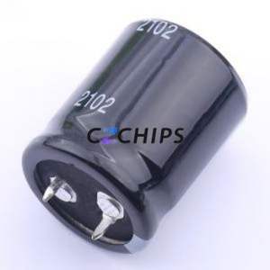 Condensateur électrolytique en aluminium à encliquetage LS227M450O30RR0VH2SP0, composant traversant THT, D25xL30mm 220uF 20% 450V 10mm - Product Image 2