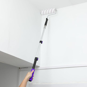 2025 Long Heavy Duty Plafond Mur Peinture Télescopique En Aluminium Extension Poignée Pôle pour Toile D'araignée Duster Brosse De Nettoyage - Product Image 6
