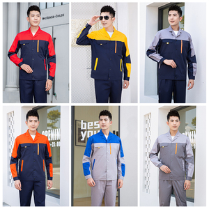 Uniforme de seguridad para trabajadores de la construcción con logotipo personalizado, traje de trabajo, ropa de trabajo, mono, conjunto de ropa de trabajo en general, disfraz - Product Image 6
