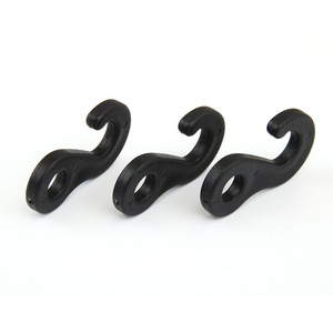 PVC Tent <b>Hook</b> <b>S</b> Shape Outdoor Camping Fixed Round Hole <b>Hook</b> Accessory - Product Image 1