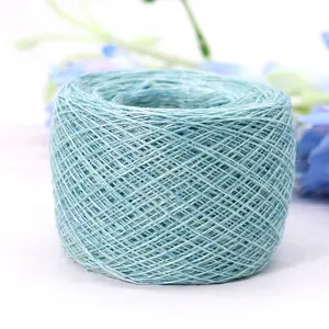 Wholesale Skin-friendly Yarn In Stock 1/16NM 45%Nylon 50%Acrylic 5%Lamb Wool Blended Yarn For Knitting