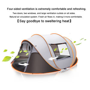 <span class=keywords><strong>Tente</strong></span> de camping instantanée pour l'été, imperméable, installation automatique en quelques secondes pour des pique-niques rapides à la plage et des excursions d'une journée, design moderne - Product Image 3