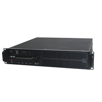 Amplificador de potencia de alta gama clase D con software DSP de 4 canales DFM 4x1800W con biblioteca de preajustes integrada