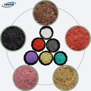 Low Price 3-5MM Colorful Composite Rock Chips Epoxy Floor Flakes for <b>Wall</b> & Stone Like Decoration - Product Image 4
