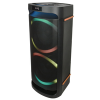 Haut-parleur audio mobile PA DJ avec batterie, modèle privé ACTIVE Feiyang, double 8 pouces, son surround, pour réunions, maison, USB, karaoké, Bluetooth