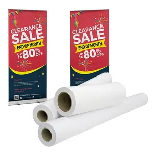 Material de póster de papel sintético, mate, ecológico, solvente, pp, para publicidad