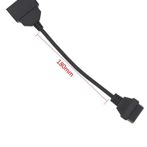 Diagnostic Tool Car Converter Cable OBD2 16pin To 22pin Cable Replacement For Toyota Mini VCI Scanner