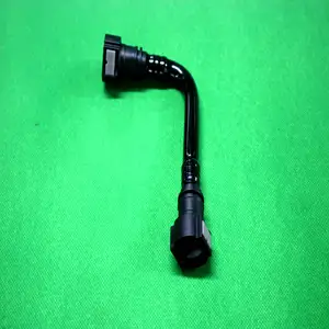 Pa12 mangueira de combustível formada de nylon, mangueira de linha de combustível com conector rápido sae para entrega de combustível