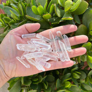 איכות גבוהה מגבישי קוורץ גלם אותנטיים טבעיים באיכות גבוהה גבישי קוורץ נקה נקודת קוורץ - Product Image 3