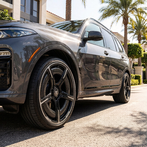 Rines de Aleación de Aluminio 6061-T6 Forjados, Diseño Cóncavo Personalizado, Recubrimiento de Carbono, 5X114.3 5X120 17 18 19, para Autos <span class=keywords><strong>BMW</strong></span> X 6 7 8 - Product Image 3
