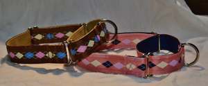 ปลอกคอสุนัขปรับได้ Martingale-Argyle - Product Image 1