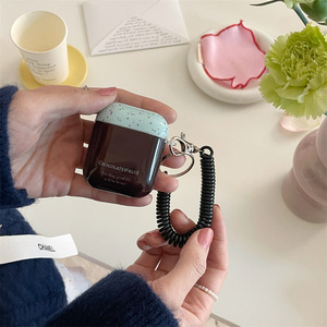 Funda para Auriculares con Diseño de Salpicaduras de Tinta de Chocolate Estilo Ins para AirPods Pro 2, Compatible con AirPods 1, 2 y 3 - Product Image 2