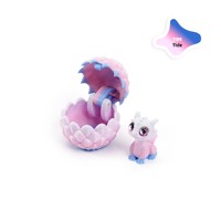Vente en gros d'œufs de dragon imprimés en 3D, ensemble de figurines de dragon à ouverture et fermeture, kit d'assemblage fait main, cadeau, décoration colorée, jouets créatifs