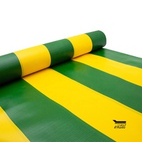 Bâche en PVC rayée imperméable imprimée, bâche en PVC rayée, auvent
