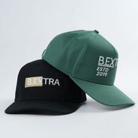 Venta al por mayor de gorras de béisbol personalizadas de 5 paneles, gorra de 5 paneles cerrada de alta calidad con logotipo bordado.