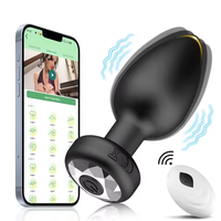 APP Wireless Control Anal Vibrator Butt Plug Männer Prostata-Massage gerät Stimulator Weiblicher Mastur bator Sexspielzeug für Erwachsene für schwule Männer