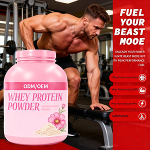 Proteína de Suero de Leche de Marca Privada para el Desarrollo Muscular, Aislado de Proteína de Suero Concentrado, OEM, ODM, Venta al por Mayor, Certificado GMP - Product Image 4