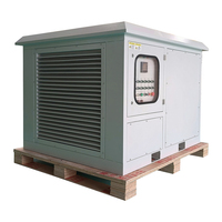 Banco de carga resistivo refrigerado por aire forzado Rongkun de 500kW con PLC Siemens, IP54, control inteligente de alta precisión, trifásico, 400V, 50/60Hz