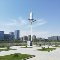 TIA-222-G Poteau d'éclairage public intelligent LED 5G/4G LTE avec support de caméra CCTV - 15M-200M Acier galvanisé à chaud Origine Hebei