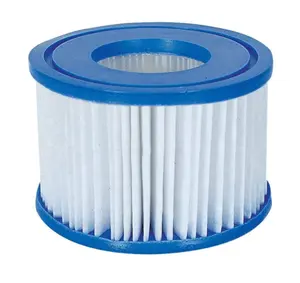 Rafine yeni havuz yedek filtre kartuşu tip VI ile uyumlu Bestway Coleman tip VI Spa yedek filtre hava filtresi