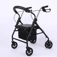 Chariot d'achat de voiture assistée pour personnes âgées chariot de ménage de supermarché d'achat
