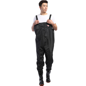 Offerta Speciale: Tuta da Lavoro Unisex Impermeabile, Rinforzata, Antiscivolo per Caccia e Pesca con Stivali Integrati - Product Image 4