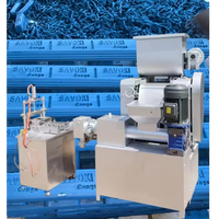 Petite machine de fabrication de savon avec extrudeuse et machine de découpe de savon 100-300 kg/h - Ligne de production compacte de savon en barre