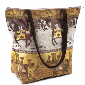 Sac de plage à motifs de chameau, style arabe, Souvenir de turquie - Product Image 2